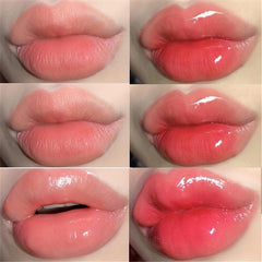 2PCS Transparent Lip Balm Nourishing Jelly Lustrous Dewy Finish