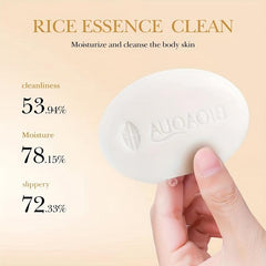 Rice Soap Cleansing Bath Deep Cleansing Essential Soap