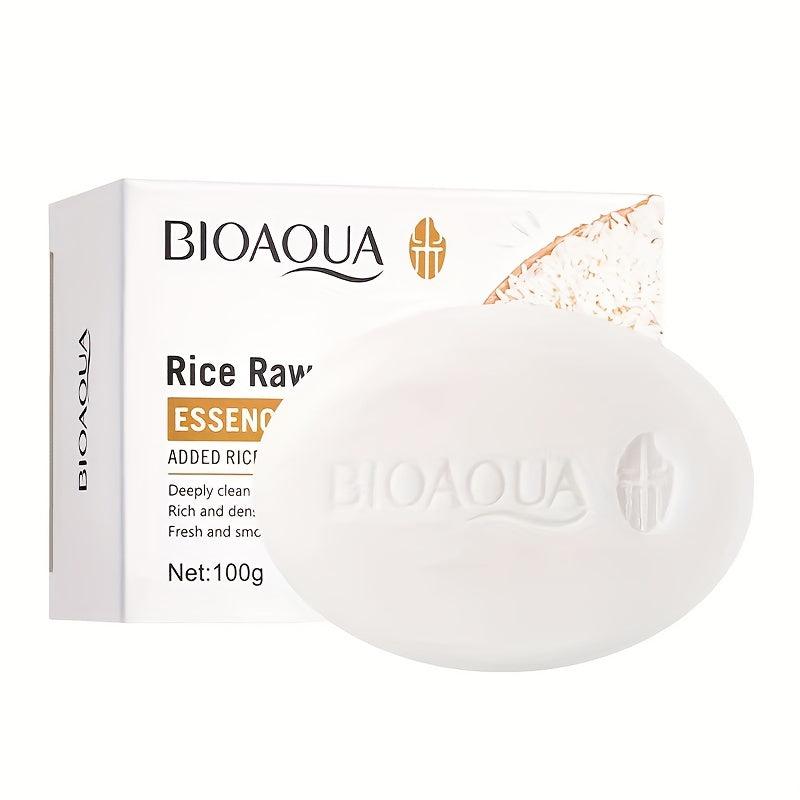 Rice Soap Cleansing Bath Deep Cleansing Essential Soap