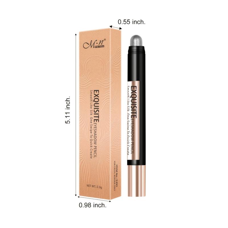 Pearly & Shimmering Earth Tone Eyeshadow Stick Palette