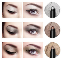 Pearly & Shimmering Earth Tone Eyeshadow Stick Palette