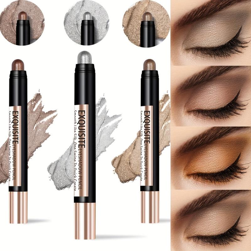 Pearly & Shimmering Earth Tone Eyeshadow Stick Palette