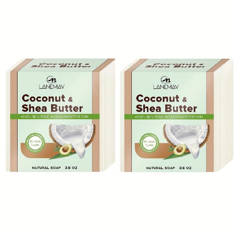 Coconut & Shea Butter Skin Care Soap for Softer Skin