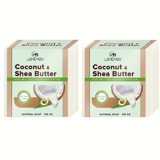 Coconut & Shea Butter Skin Care Soap for Softer Skin
