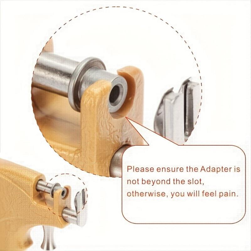 Ear Piercing Kit with Stainless Steel Studs for Men and Women