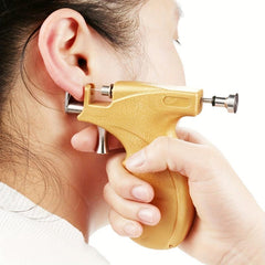 Ear Piercing Kit with Stainless Steel Studs for Men and Women