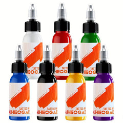 7 Colors Tattoo Ink Set Professional Tattoo Pigment Set Long Lasting