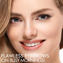 Eyebrow Stamp And Stencil Kit for Bushy Eyebrows