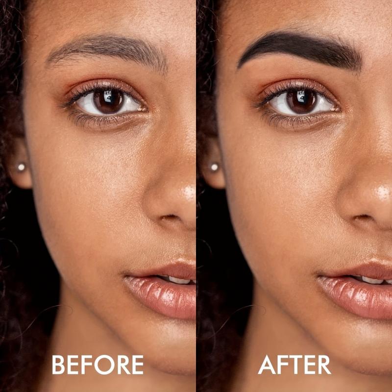 Eyebrow Stamp And Stencil Kit for Bushy Eyebrows