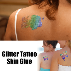 8 Ml Glitter Tattoo Skin Glue Water Soluble Adhesive