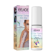 8 Ml Glitter Tattoo Skin Glue Water Soluble Adhesive