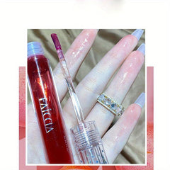 Lip Gloss Plumping Lip Glaze Hydrating Lipstick 4 Flavors