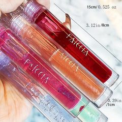 Lip Gloss Plumping Lip Glaze Hydrating Lipstick 4 Flavors