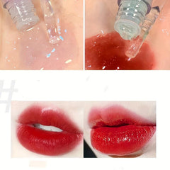 Lip Gloss Plumping Lip Glaze Hydrating Lipstick 4 Flavors