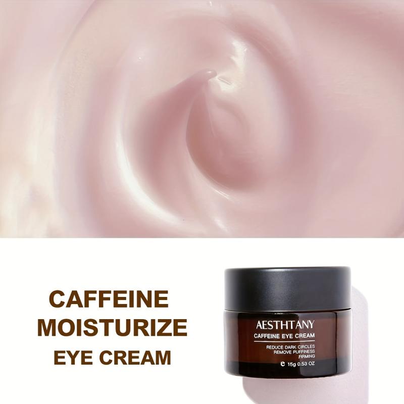 Caffeine Eye Cream 15g: Fades Lines, Tightens, Hydrates, Unisex