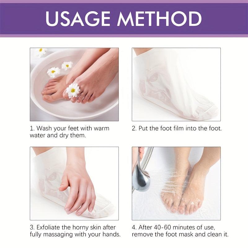 Goat Milk Exfoliating Foot Mask for Dry Feet