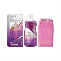 Exfoliating Gel for Back Acne & Mud Rub for Sunken Skin, Tender Skin Scrub Towel