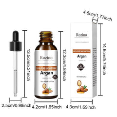 100ml Argan Essential Oil with Glass Dropper for Aromatherapy Diffusers