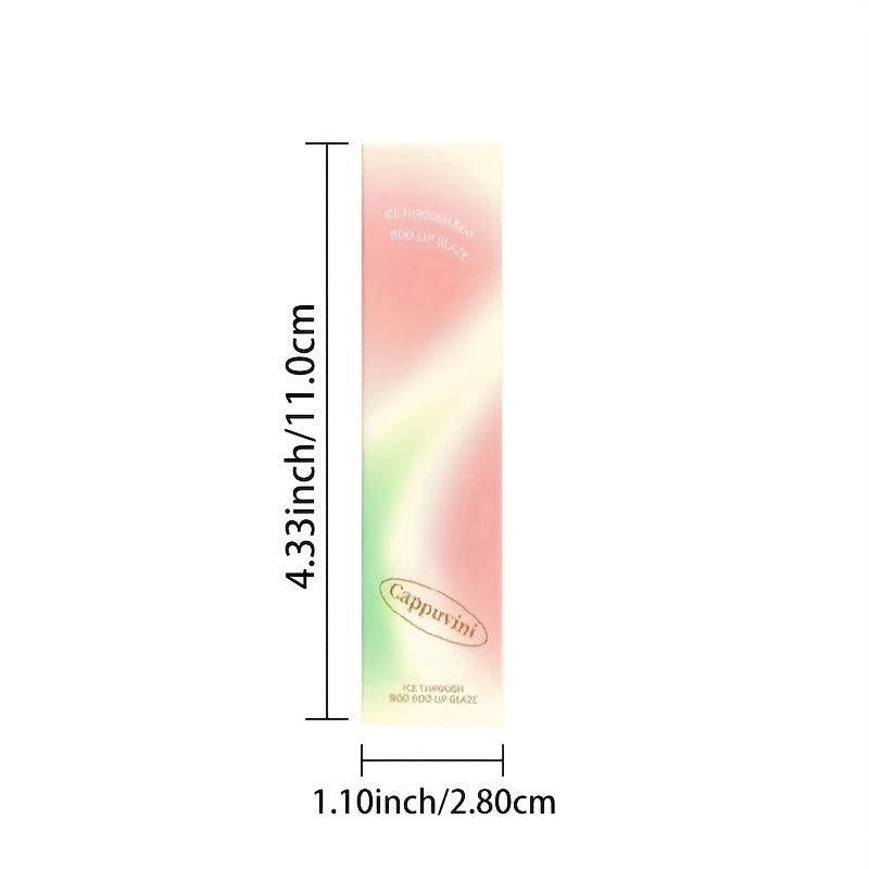 4 Colors Mirror Effect Lip Gloss Hydrating Plumping Water Gloss Lip Gloss