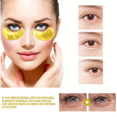 24K Moisturizing Essence Eye Mask Golden Eye Patch - Fade Eye Lines