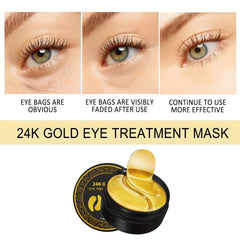 24K Moisturizing Essence Eye Mask Golden Eye Patch - Fade Eye Lines