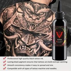 230ml Tattoo Ink Professional Pigment for Body Art