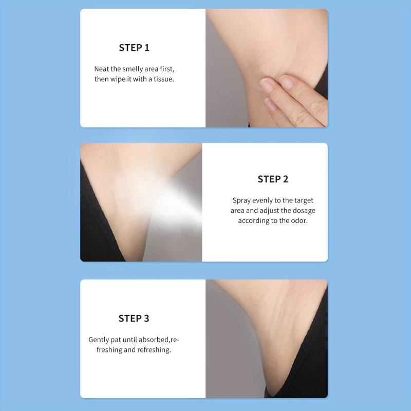 30ml Armpit Deodorant Cream Lotion Spray Long Lasting Gentle Cleaning