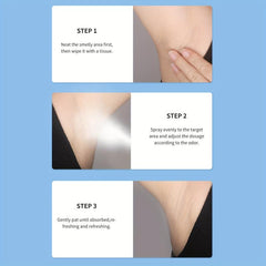 30ml Armpit Deodorant Cream Lotion Spray Long Lasting Gentle Cleaning