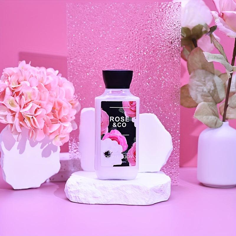 Pink Rose 236ml Body Lotion Moisturizing And Nourishing Skin