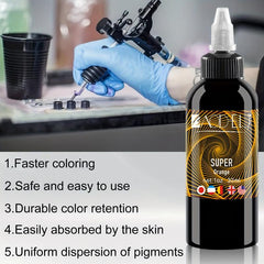 30ml Tattoo Ink Professional Tattoo Pigment Tattoo Supplies Long Lasting