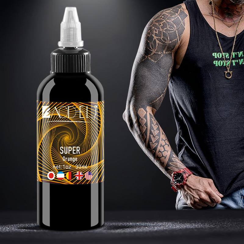 30ml Tattoo Ink Professional Tattoo Pigment Tattoo Supplies Long Lasting