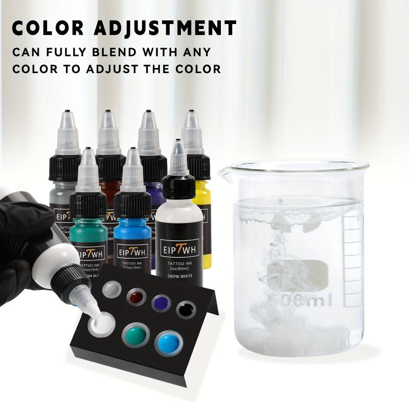 7PCS Tattoo Ink Mix Kit 7 Colors Ink Pigment Set