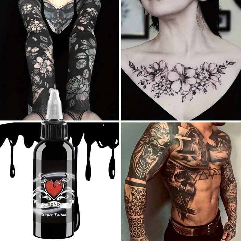 120ml Professional Tattoo Ink Body Art Long Lasting