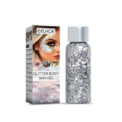 Mermaid Scale Glitter Gel Eyeshadow Makeup Set
