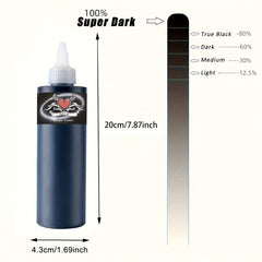 250ml Tattoo Ink Professional Tattoo Pigment - Long Lasting
