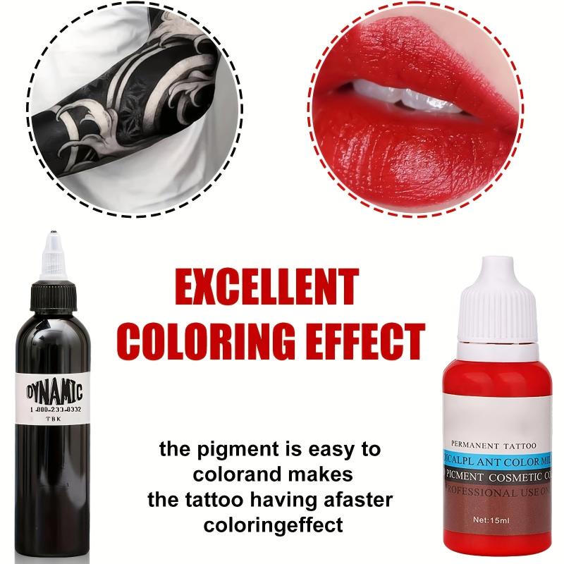 2pcs Tattoo Ink Eyebrow Lip Eyeliner Pigment Professional Tattoo Pigment