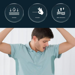 Underarm Sweat Absorbing Stickers Clean Armpit Odor