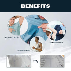 Underarm Sweat Absorbing Stickers Clean Armpit Odor