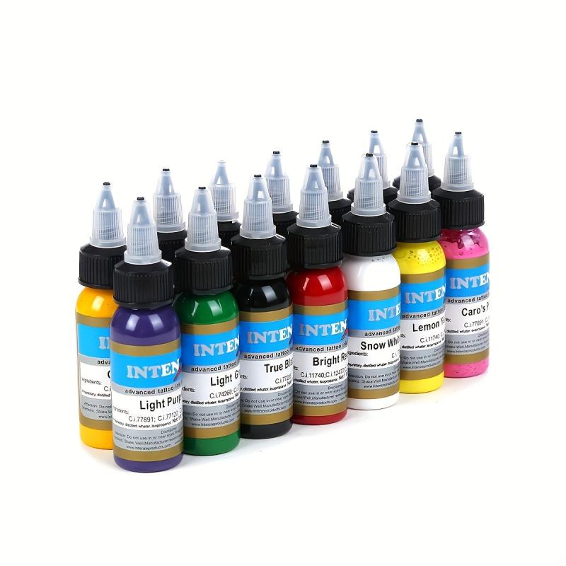 14pcs set 14 Tattoo Ink Set 29 6ml 1oz Professional Tattoo Ink Set