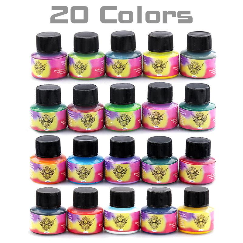 Tattoo Ink Set Professional Pigment Long Lasting Tattoo Supplies
