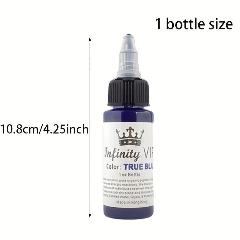 SNDE Tattoo 7 Ink Set 1 Oz Professional Tattoo Ink Pigment