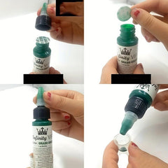 SNDE Tattoo 7 Ink Set 1 Oz Professional Tattoo Ink Pigment