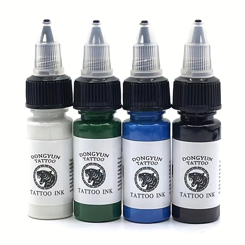 4pcs Tattoo Ink Set Professional Body Art Supplies Long Lasting