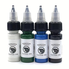 4pcs Tattoo Ink Set Professional Body Art Supplies Long Lasting