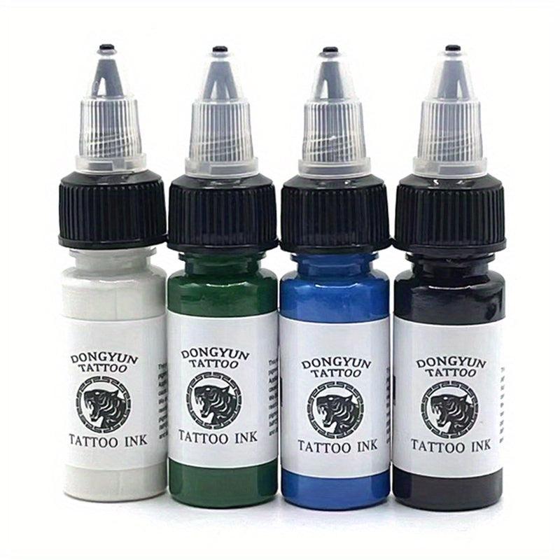 4pcs Tattoo Ink Set Professional Body Art Supplies Long Lasting