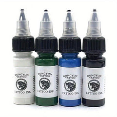 4pcs Tattoo Ink Set Professional Body Art Supplies Long Lasting