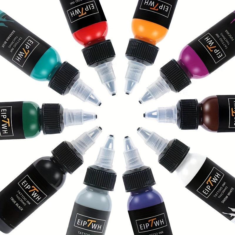 5pcs Tattoo Ink Set Pigment Supplies Body Art Long Lasting