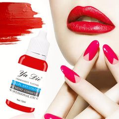 10Pcs Eyebrow Lips Tattoo Permanent Makeup Ink Pigment
