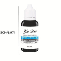 8 Colors 15ml Permanent Makeup Tattoo Ink Micro Pigment