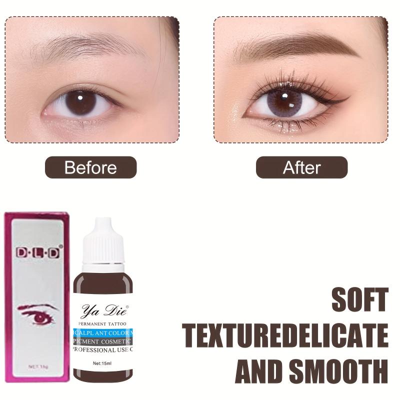 8 Colors 15ml Permanent Makeup Tattoo Ink Micro Pigment